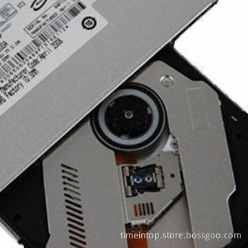 4x SATA Tray Loading Blu-ray Combo Drive, Emergency Eject Hole, Measures 128 x 129 x 12.7mm